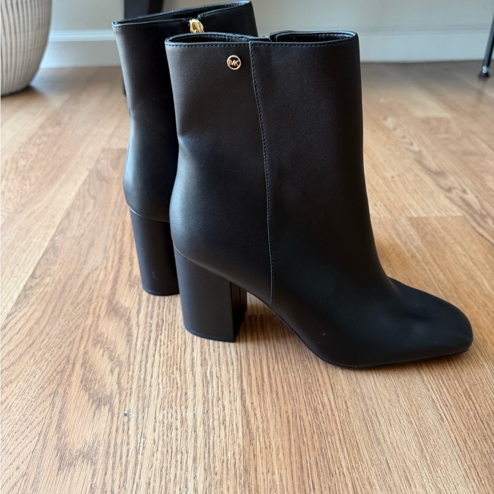 Michael Kors Black Heeled Boots